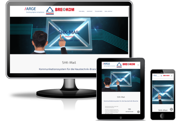 Referenz BT Webdesign - SHK Mail