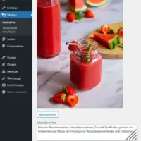 KI generierter ALT-Text DSGVO-konform in WordPres Backend
