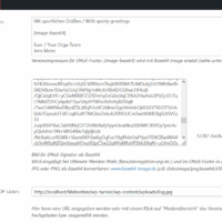 Wordpress Plugin Turnier - Einstellungen Wordpress Plugin Turnier - Einstellungen