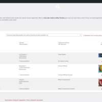Vereinsverwaltung - Backend Wordpress Plugin - Vereinsverwaltung - Backend
