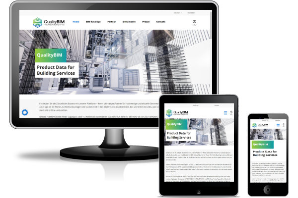 QualityBIM.com BIM-Herstellerkataloge mit kostenlosem VDI-Download