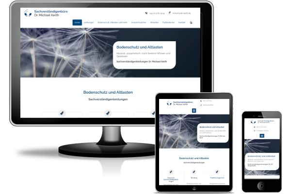 Referenz Sachverständigenbüro Dr. Michael Kerth - Bodenschutz und Altlasten