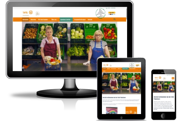 Relaunch Webseite Tafel Paderborn e.V.